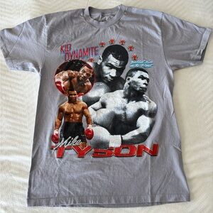 Mike Tyson T shirt crew neck short sleeve